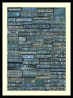 Stamford Signs Framed Print Stamford Signs
